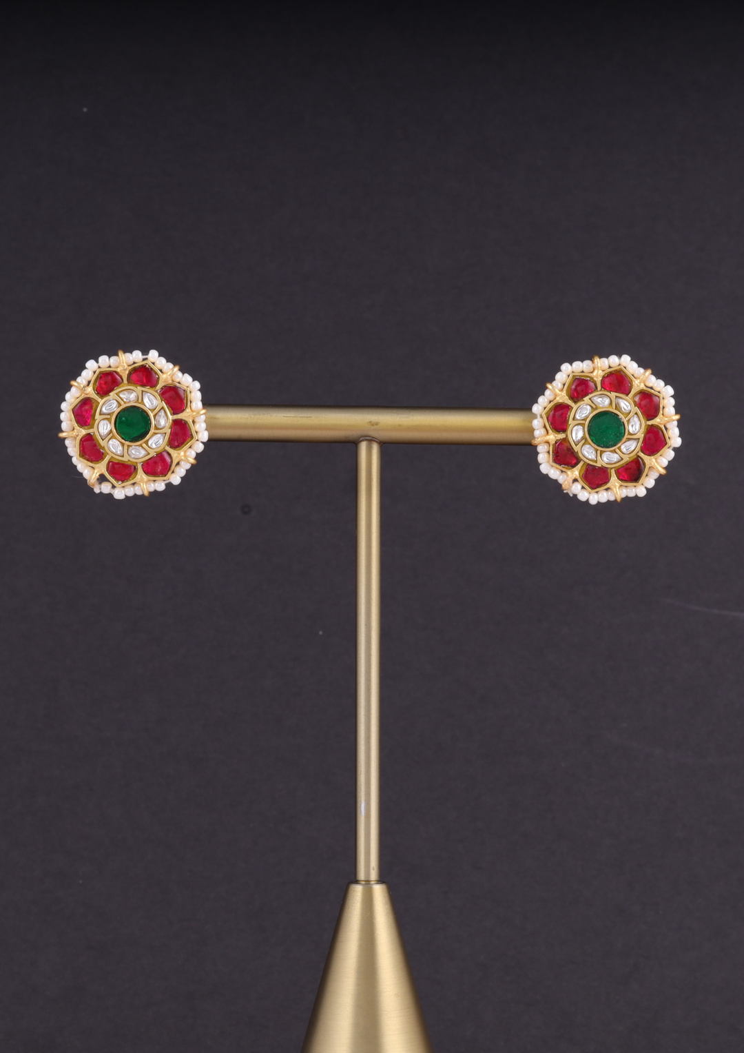 Pravalika Jadau Kundan Earrings