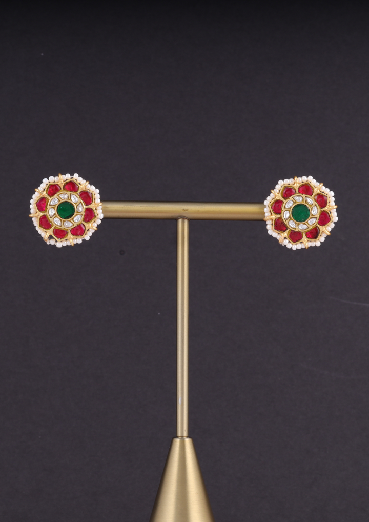Pravalika Jadau Kundan Earrings