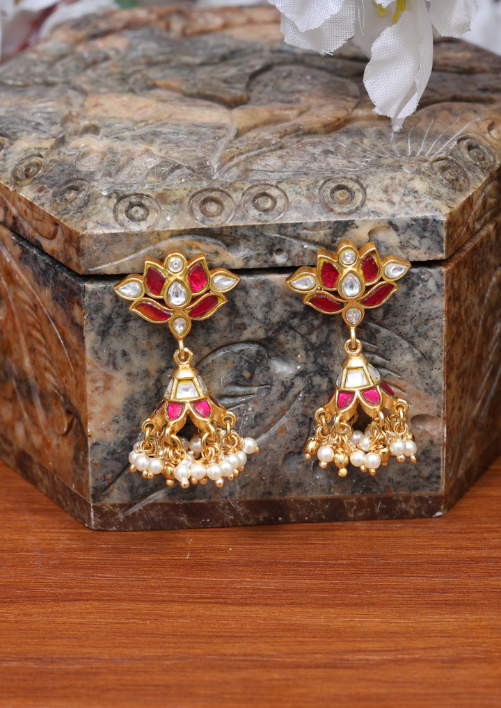 Surangi Elegant Jadau Kundan Earrings