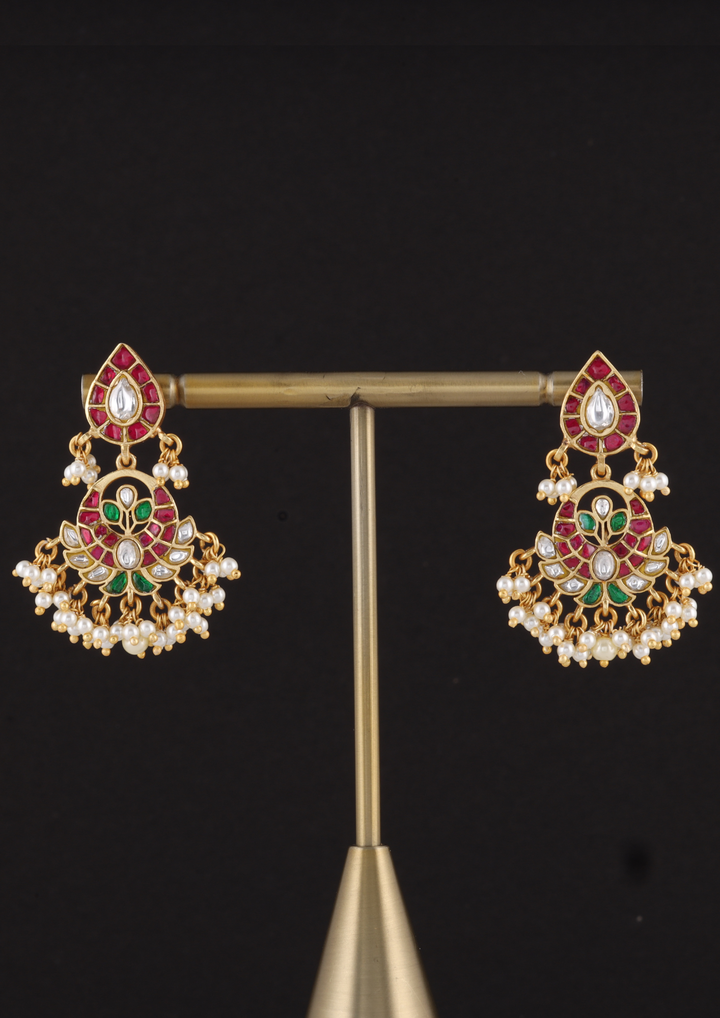 Megha Regal Jadau Kundan Earrings