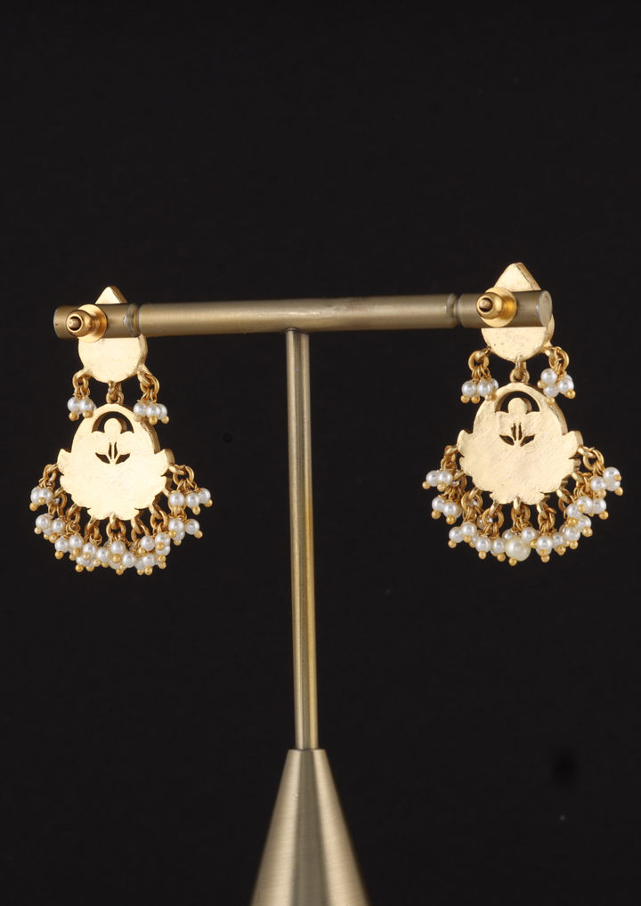 Megha Regal Jadau Kundan Earrings