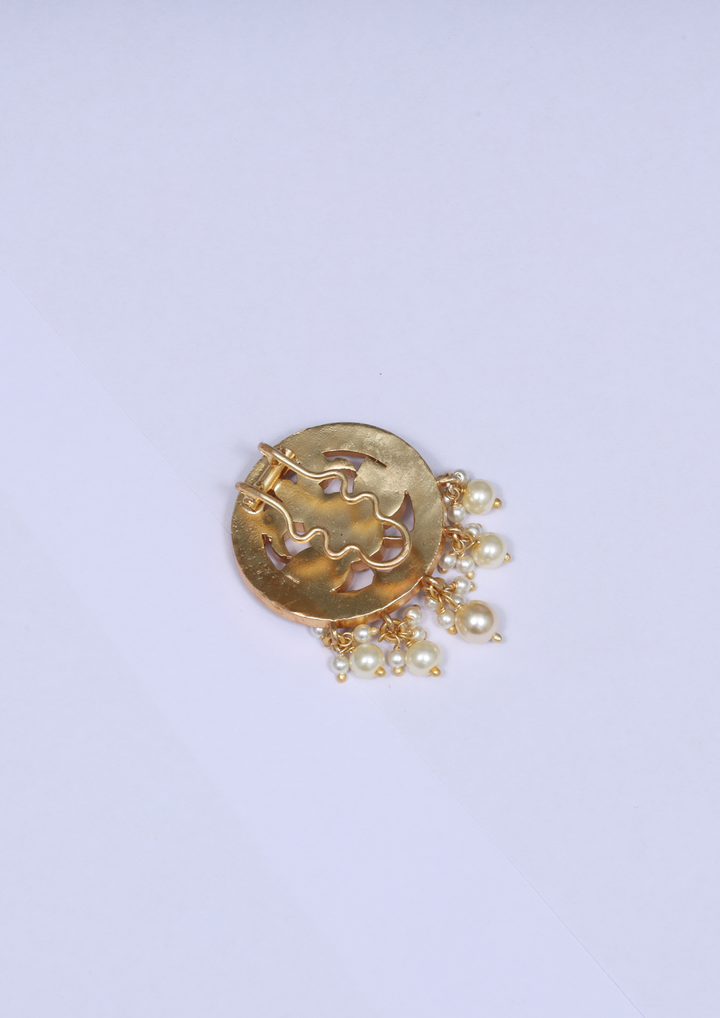 Kalindi Elegant Jadau Kundan Hairpin