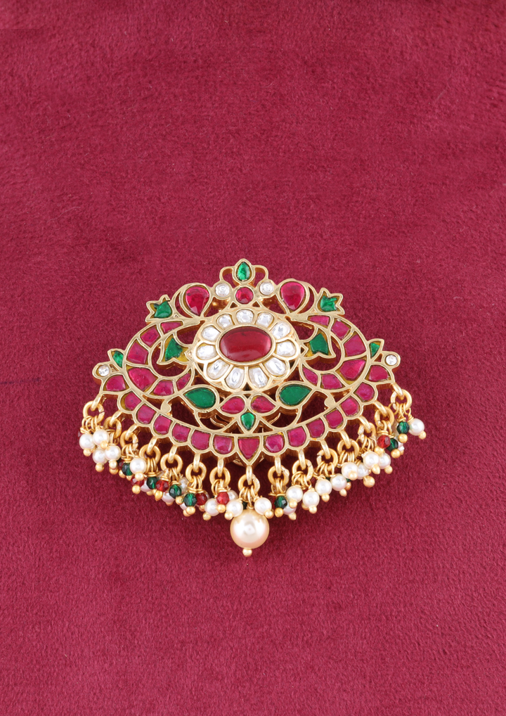 Anindita Exquisite Jadau Kundan Hairpin