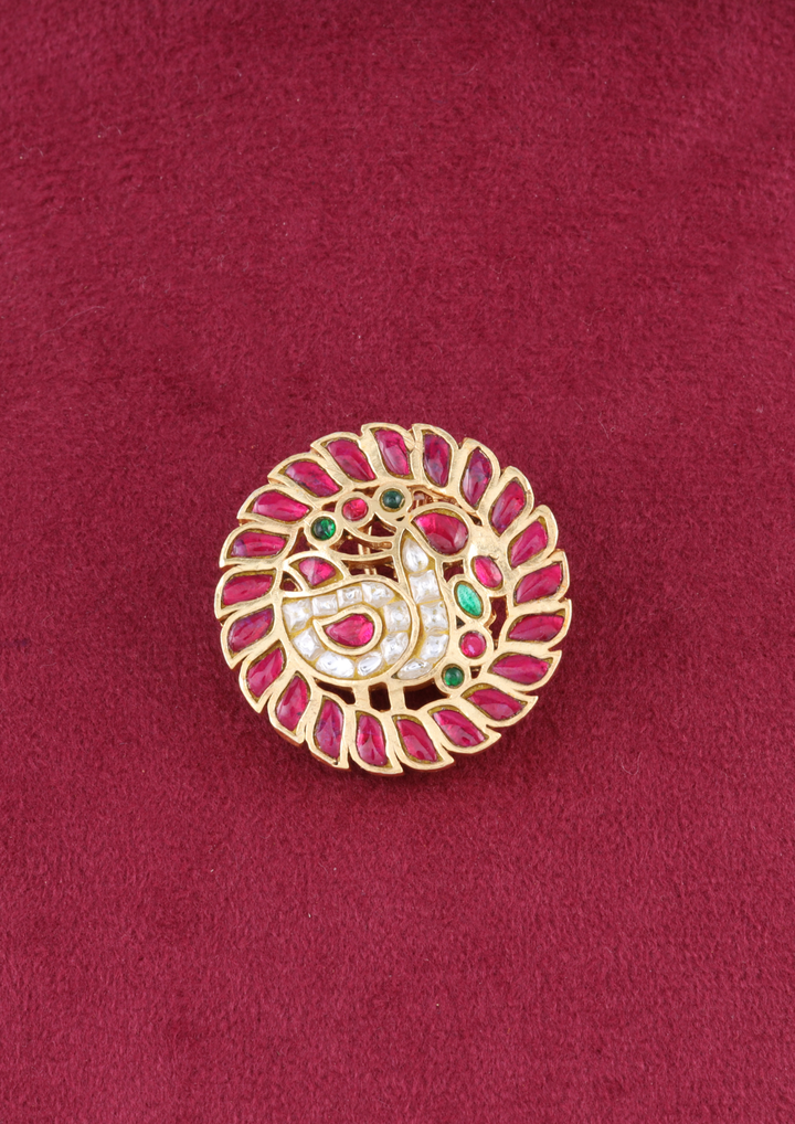 Sharada Regal Jadau Kundan Hairpin