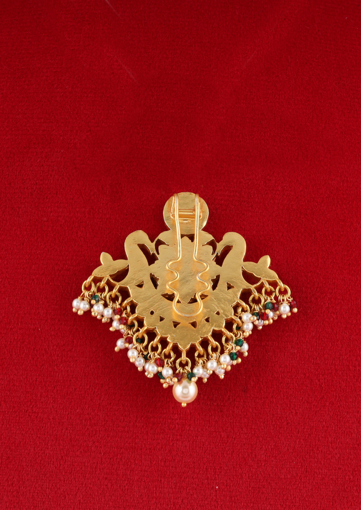 Tarangini Handcrafted Jadau Kundan Hairpin