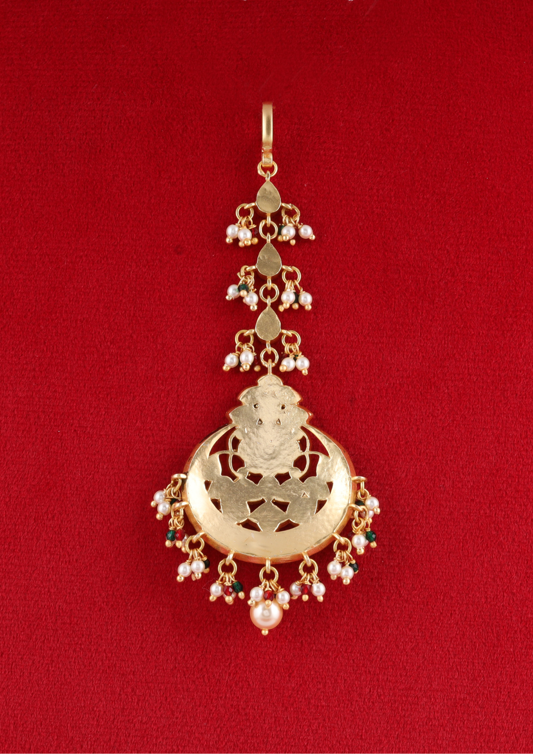 Indumati Bridal Jadau Kundan Maangtikka