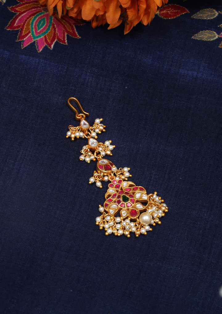 Kairavi Elegant Jadau Kundan Maangtikka