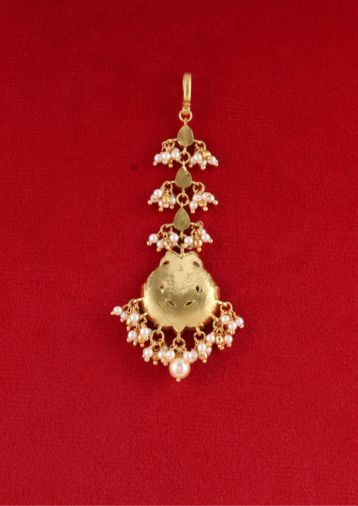Manorama Exquisite Jadau Kundan Maangtikka