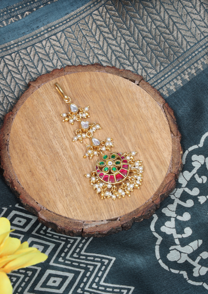 Sharvani Exquisite Jadau Kundan Maangtikka