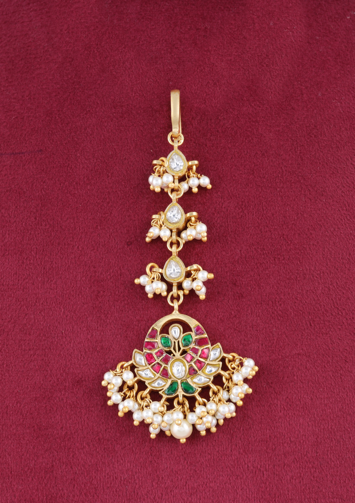 Devika Elegant Jadau Kundan Maangtikka