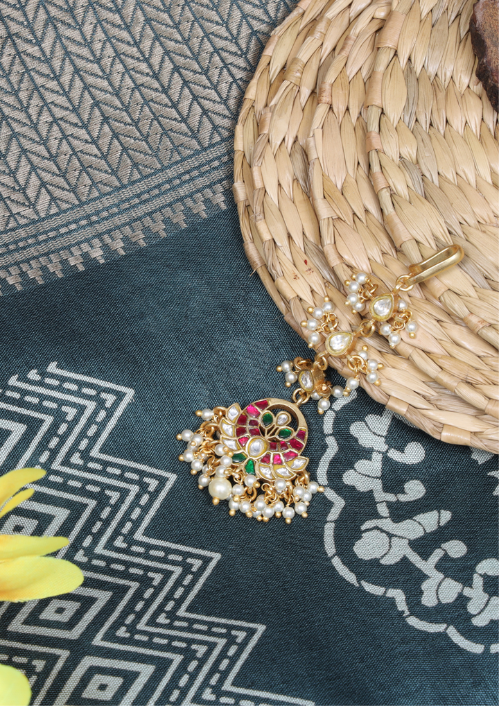 Devika Elegant Jadau Kundan Maangtikka