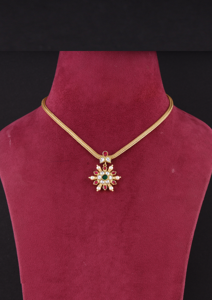 Purwa Regal Jadau Kundan Necklace