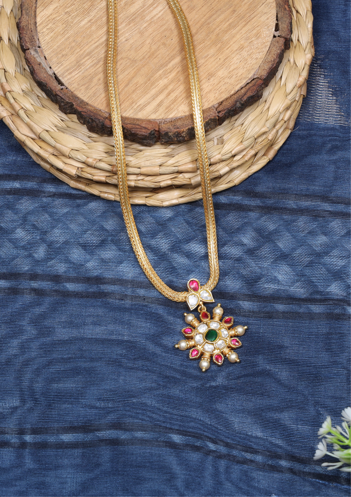 Purwa Regal Jadau Kundan Necklace