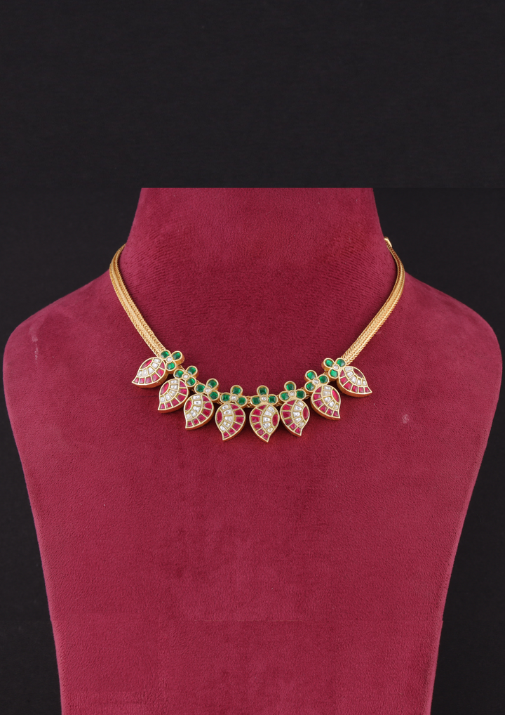 Heer Mahal Exquisite Jadau Kundan Necklace