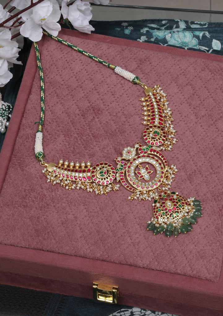 Zewarika Bridal Jadau Kundan Necklace