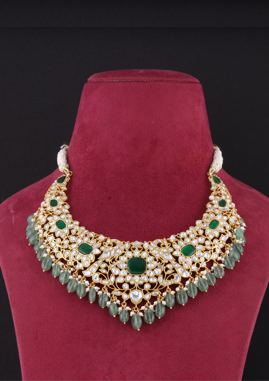 Noorani Handcrafted Jadau Kundan Necklace