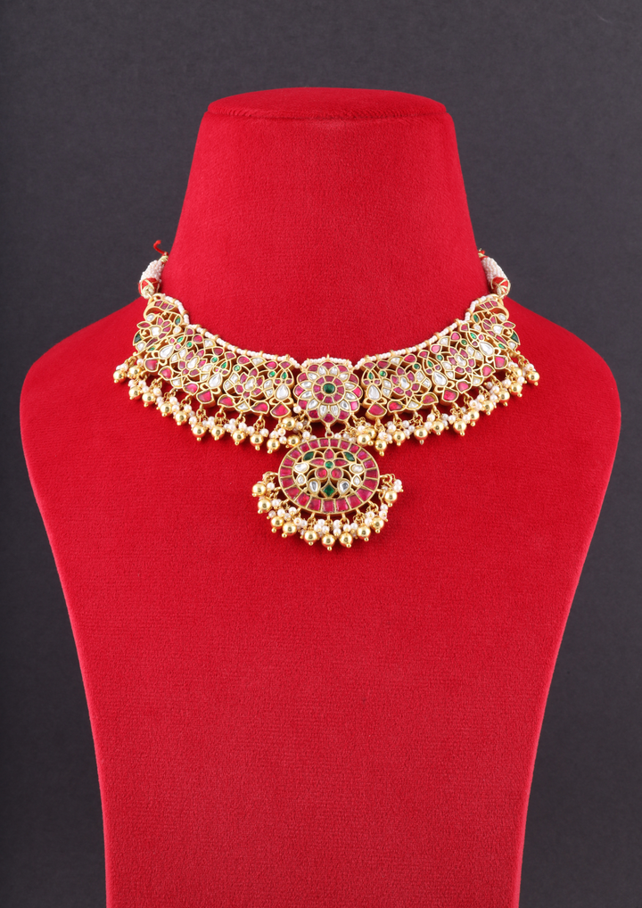 Ratanjyot Exquisite Jadau Kundan Necklace