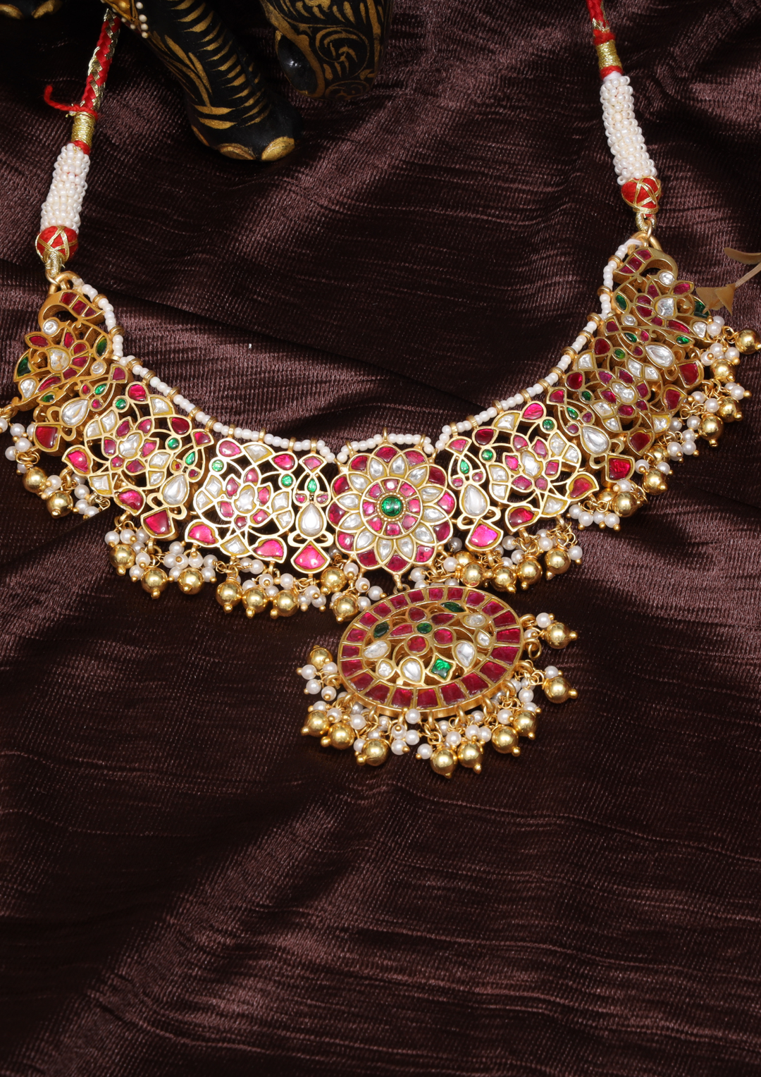 Ratanjyot Exquisite Jadau Kundan Necklace