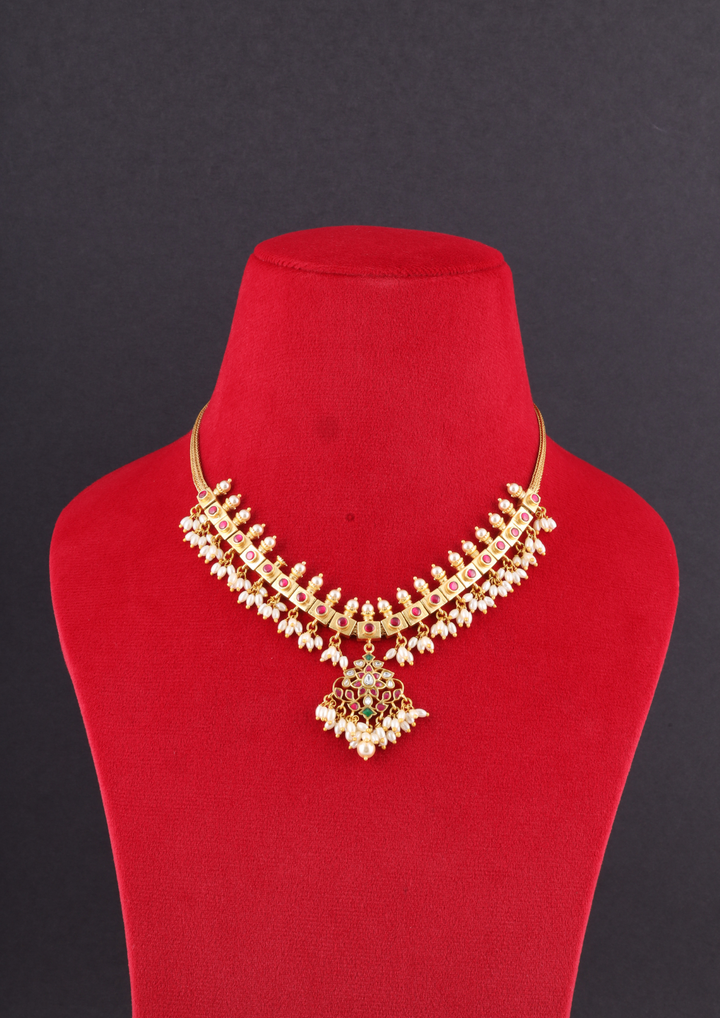 Rangmahal Regal Jadau Kundan Necklace