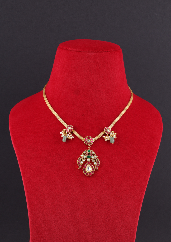 Mahira Jadau Kundan Necklace