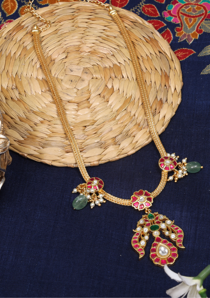 Mahira Jadau Kundan Necklace