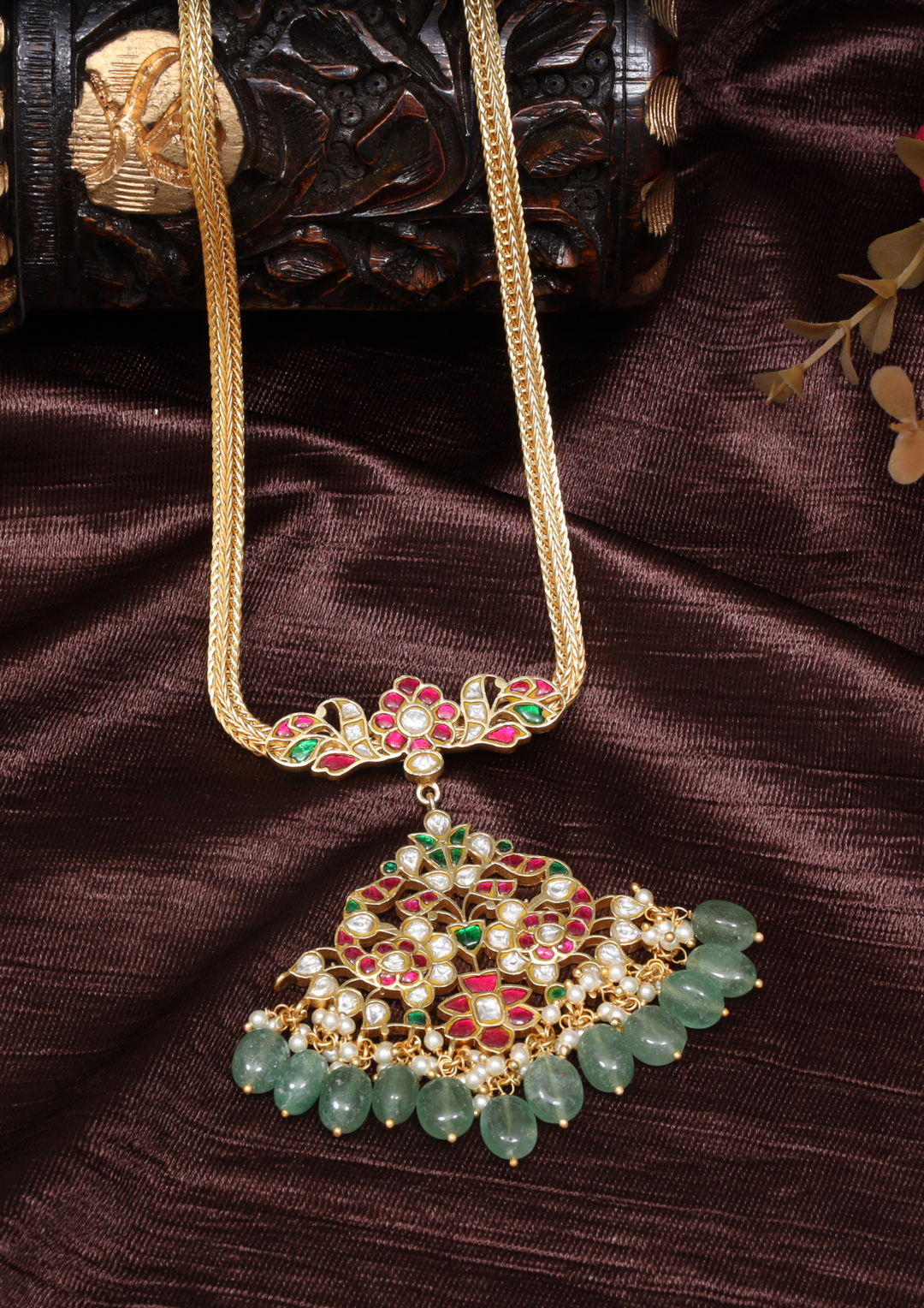 Gulposh Exquisite Jadau Kundan Necklace