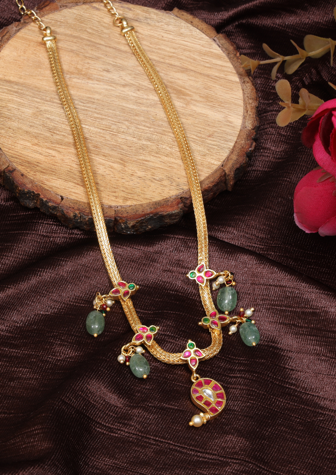 Nafisa Regal Jadau Kundan Necklace