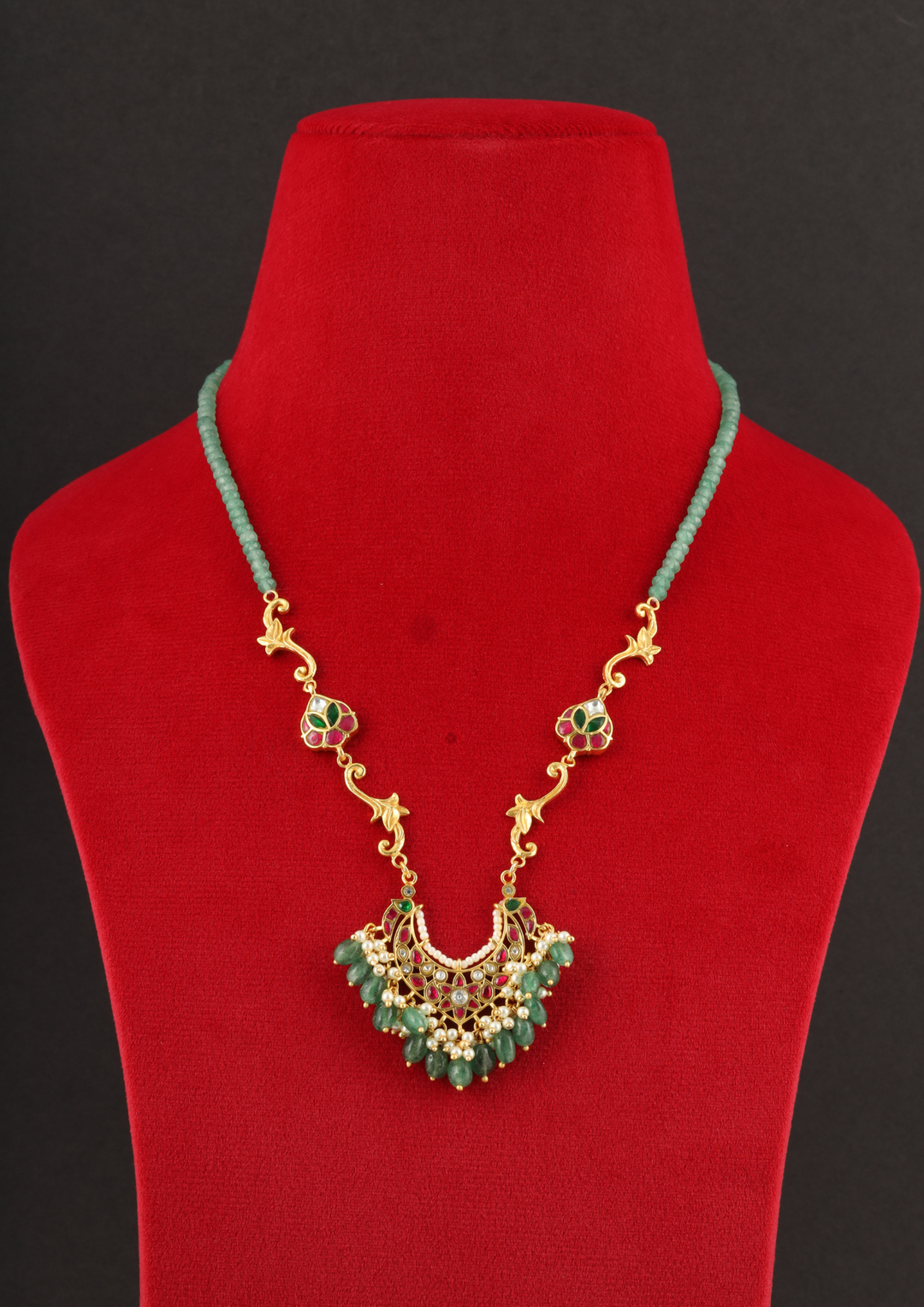 Mehernoor Jadau Kundan Necklace