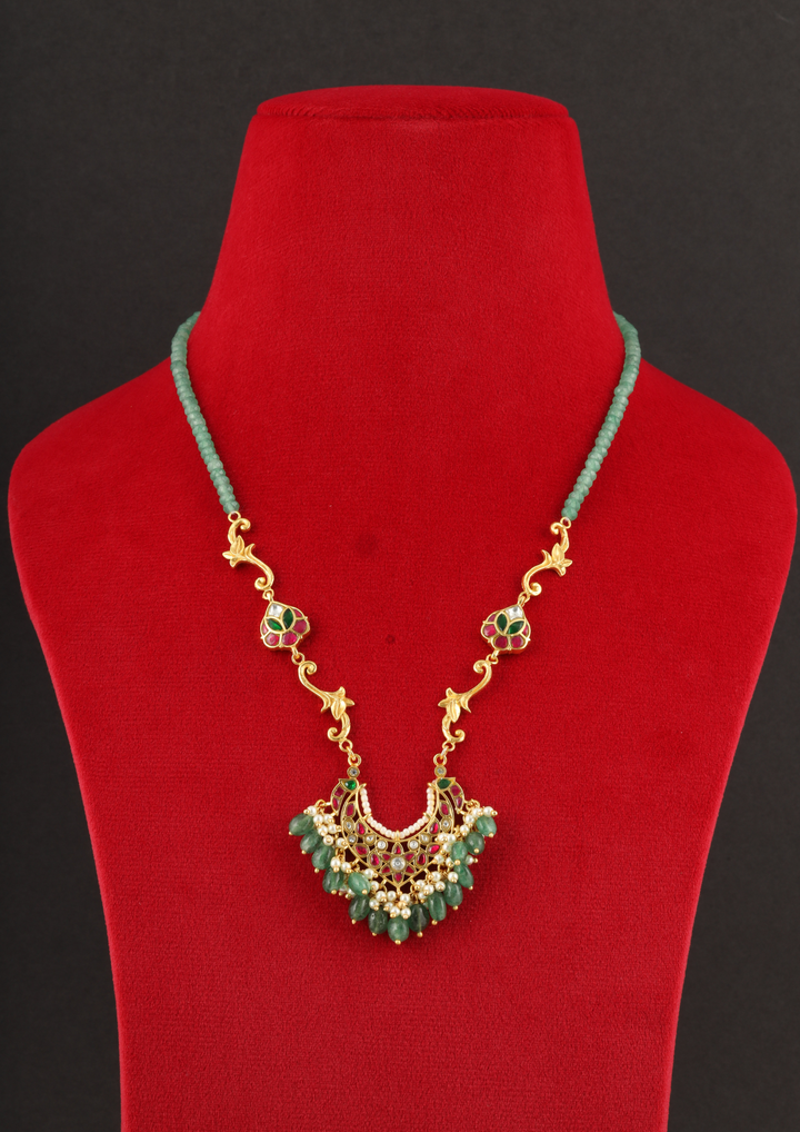 Mehernoor Jadau Kundan Necklace