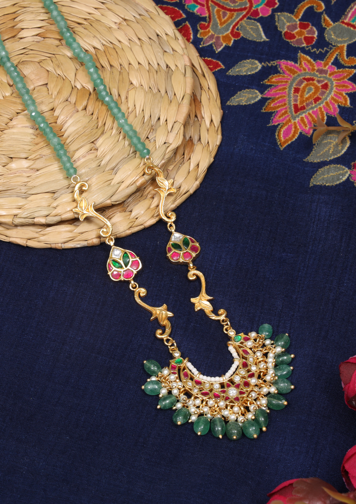 Mehernoor Jadau Kundan Necklace