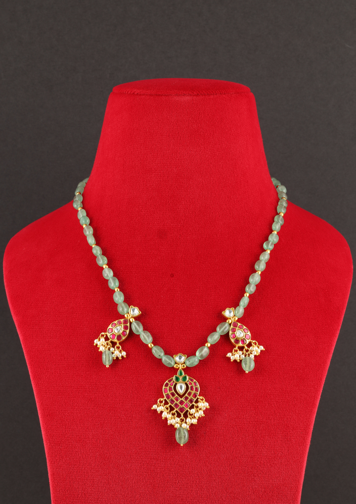 Noorika Handcrafted Jadau Kundan Necklace