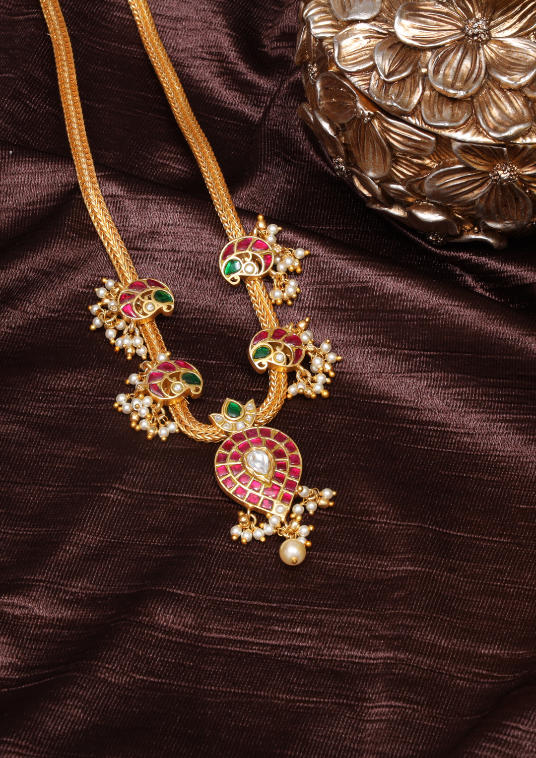 Kanak Mahal Jadau Kundan Necklace