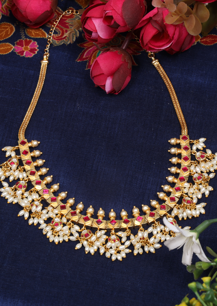 Rajtilak Exquisite Jadau Kundan Necklace