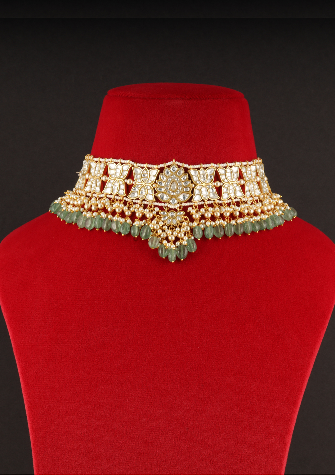 Chandrani Bridal Jadau Kundan Necklace
