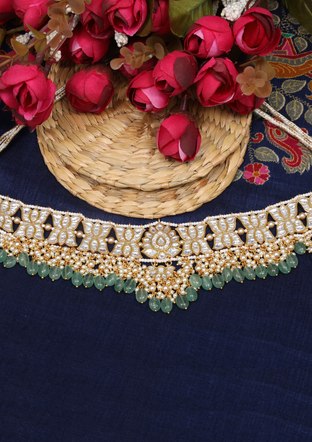 Chandrani Bridal Jadau Kundan Necklace