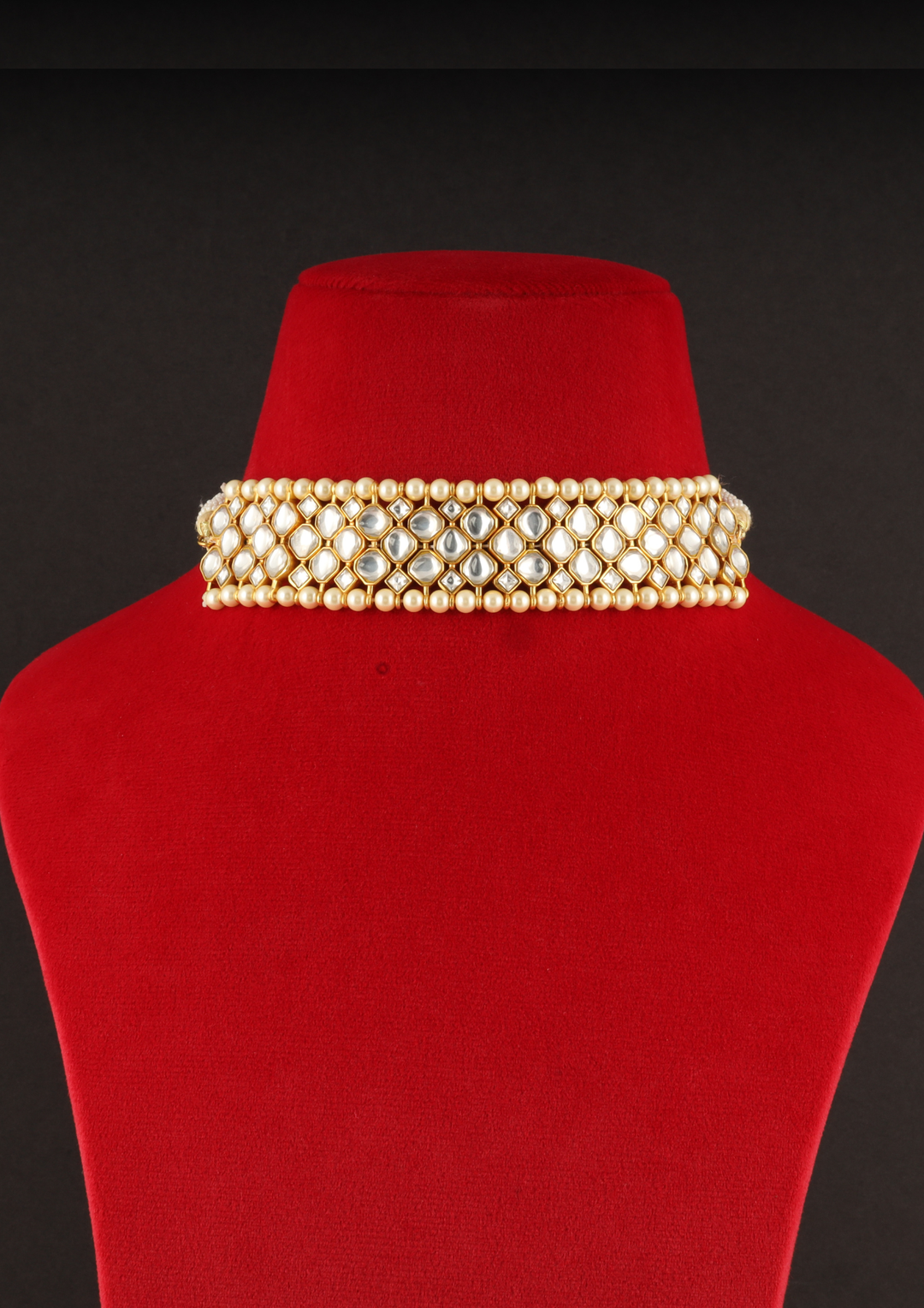 Gulmohar Handcrafted Jadau Kundan Necklace