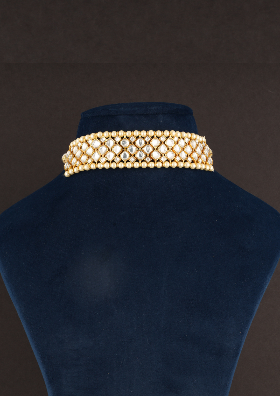 Gulmohar Handcrafted Jadau Kundan Necklace