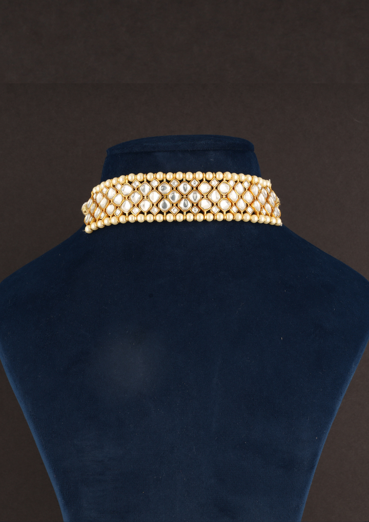 Gulmohar Handcrafted Jadau Kundan Necklace