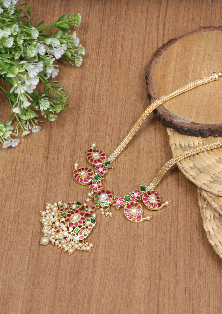 Heera Mahal Elegant Jadau Kundan Necklace