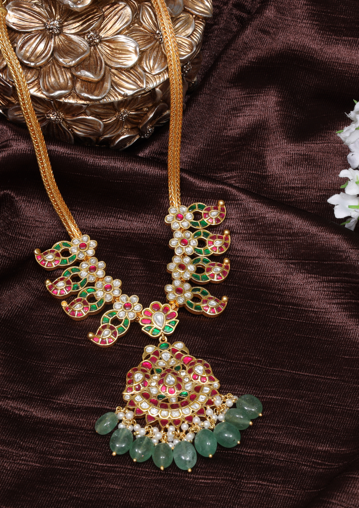 Kundanrekha Elegant Jadau Kundan Necklace