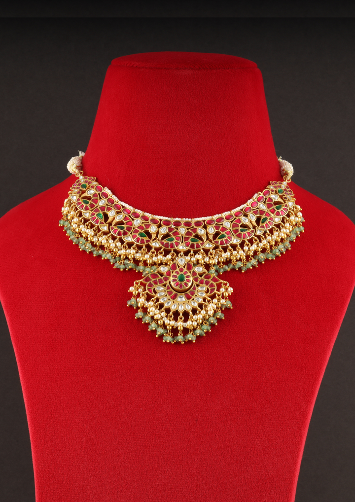 Naazneen Bridal Jadau Kundan Necklace