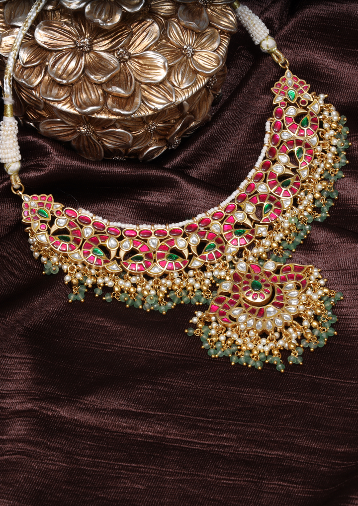 Naazneen Bridal Jadau Kundan Necklace