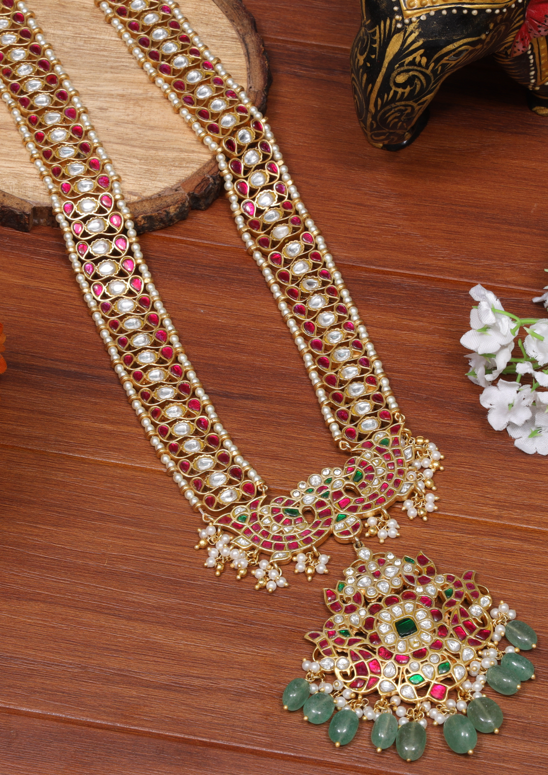 Noorratna Bridal Jadau Kundan Necklace