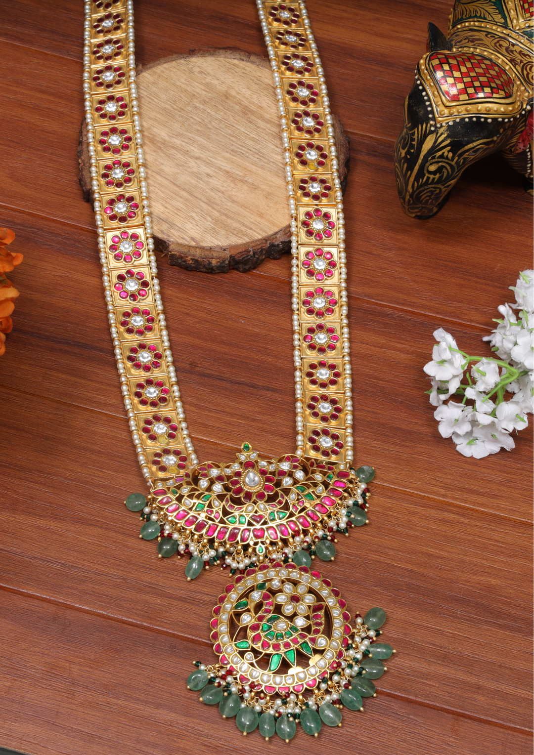 Heerang Handcrafted Jadau Kundan Necklace