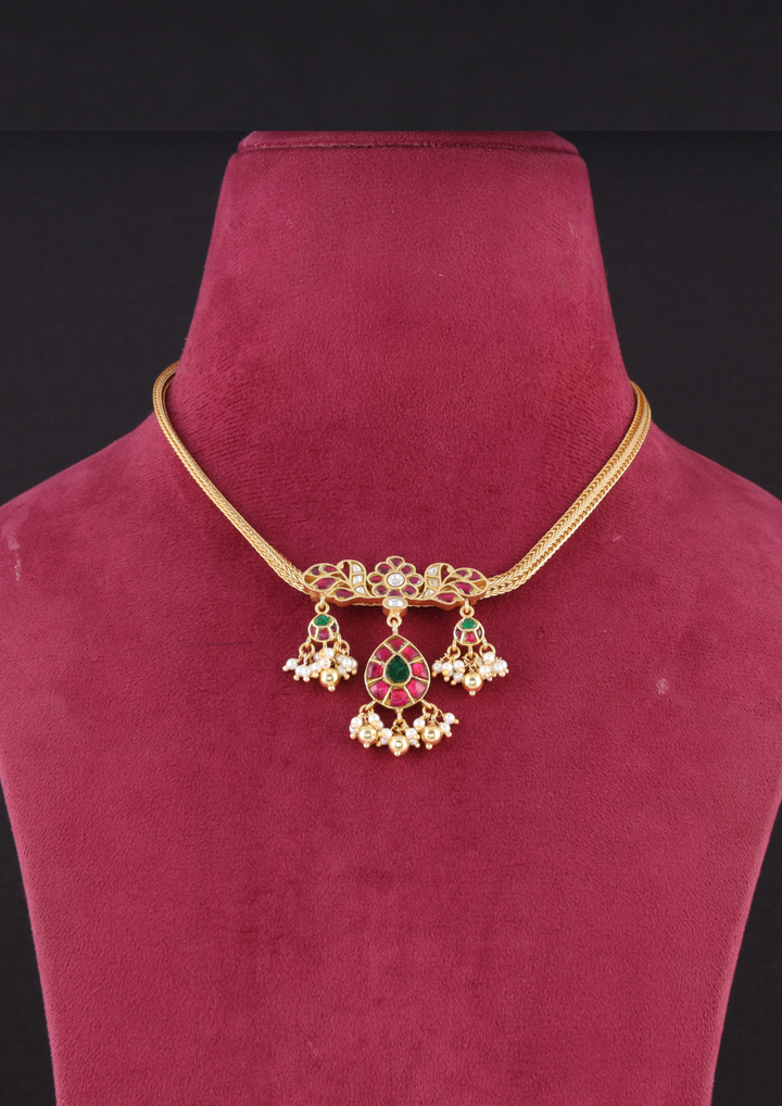Gulbahar Regal Jadau Kundan Necklace