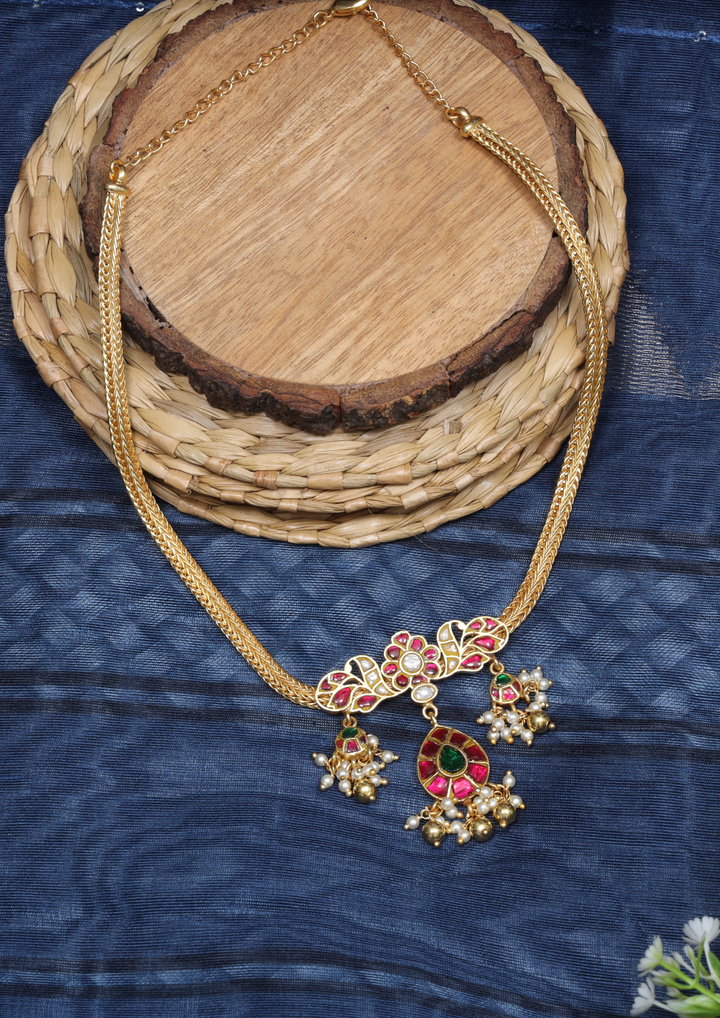 Gulbahar Regal Jadau Kundan Necklace