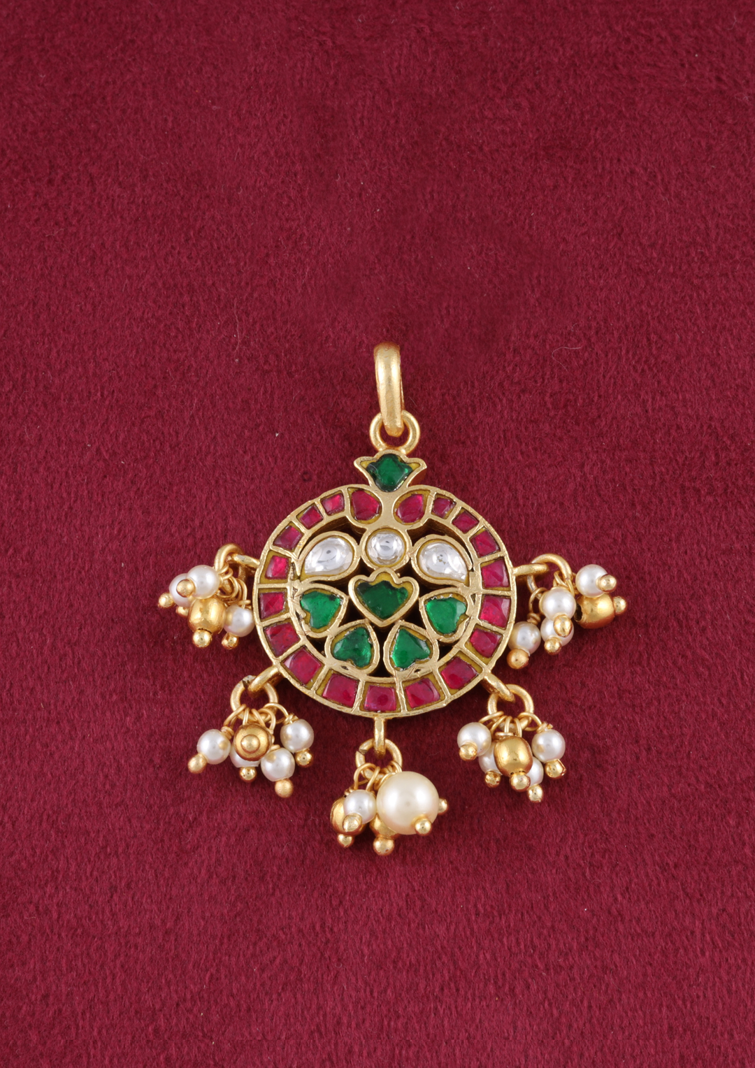 Chitralekha Jadau Kundan Pendant