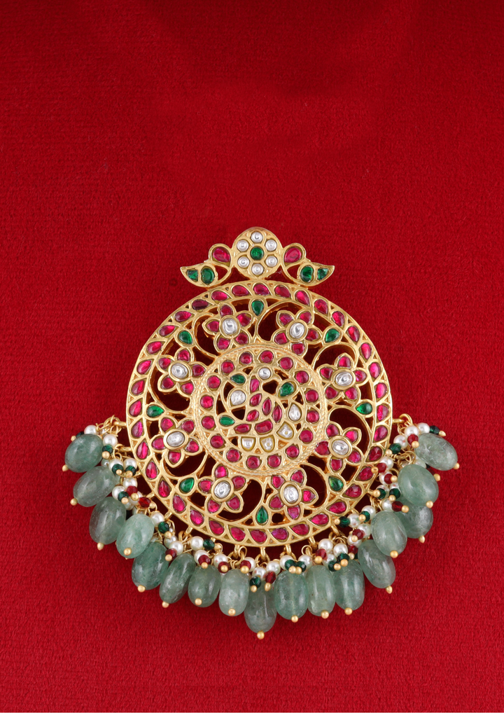Noorya Handcrafted Jadau Kundan Pendant