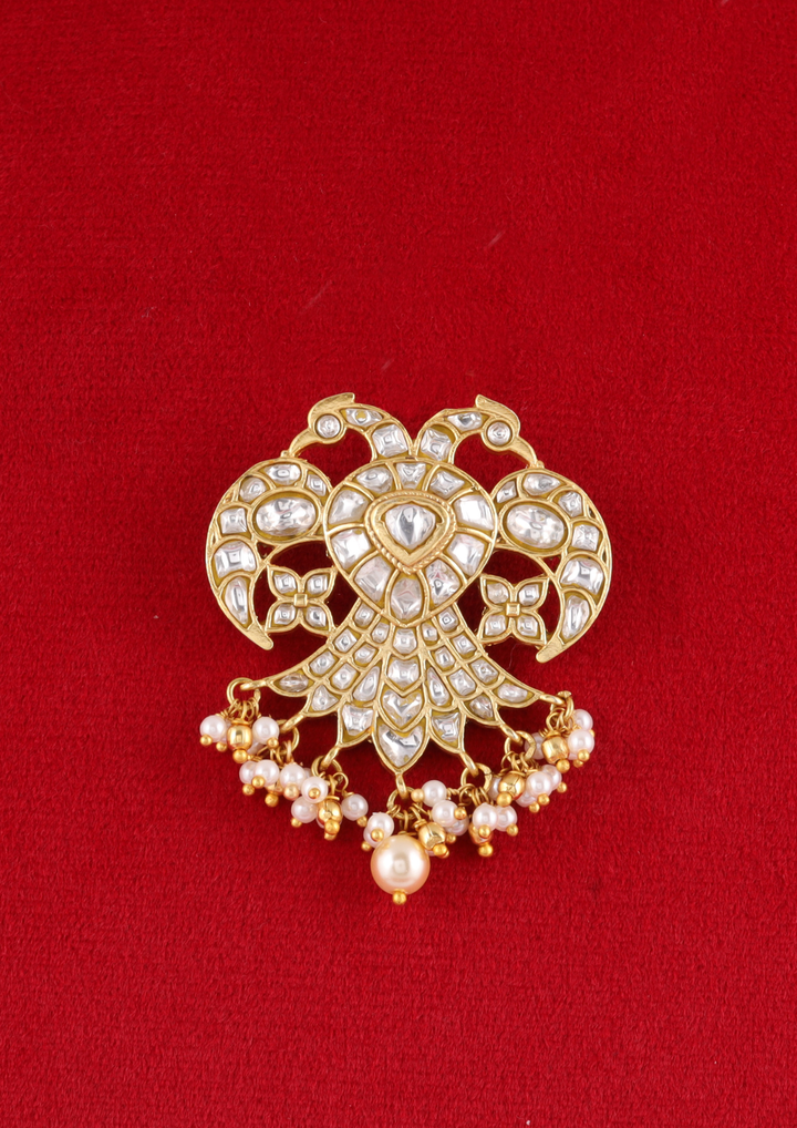 Zarmina Jadau Kundan Pendant