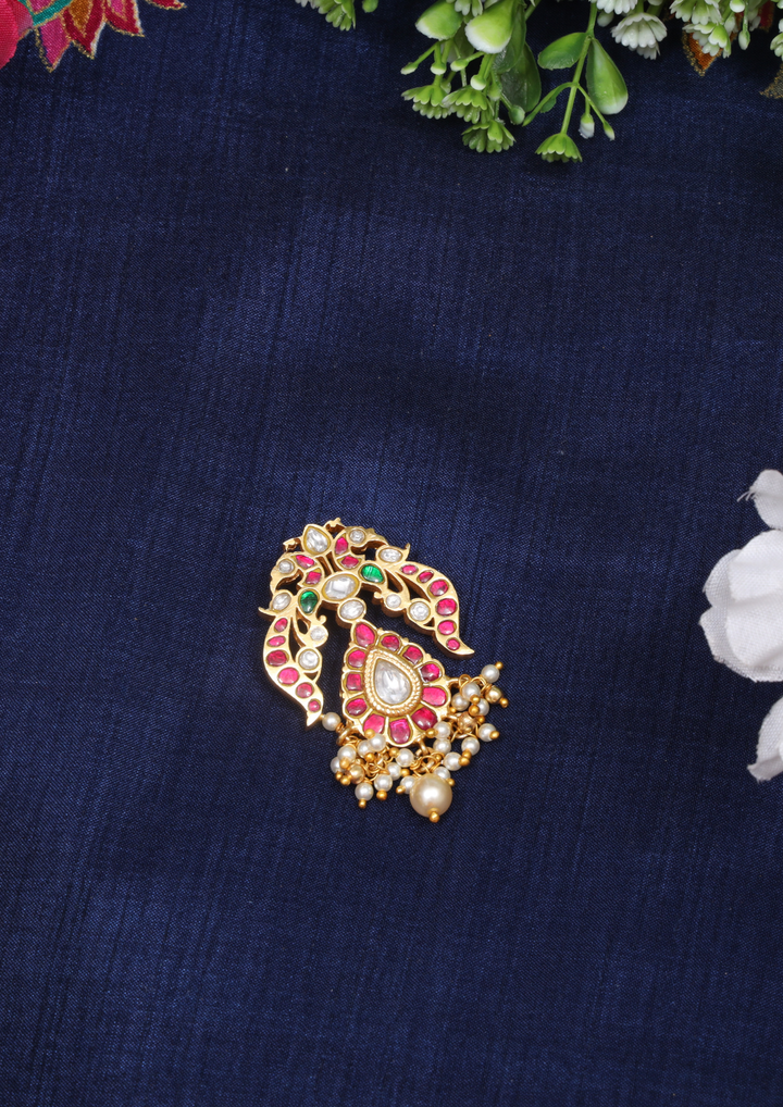 Prakriti Handcrafted Jadau Kundan Pendant